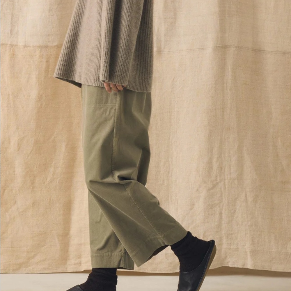 TOAST Barrel-Leg Crop Pants